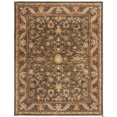 Safavieh 2 ft.-3 in. x 10 ft. Runner Traditional Antiquity- Charcoal Hand Tufted Rug AT52K-210